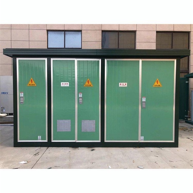 灵台1600KVA欧式箱式变压器